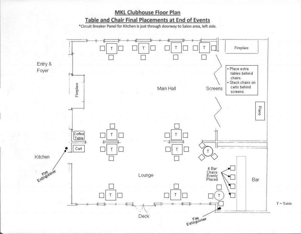 Clubhouse Floor Plan